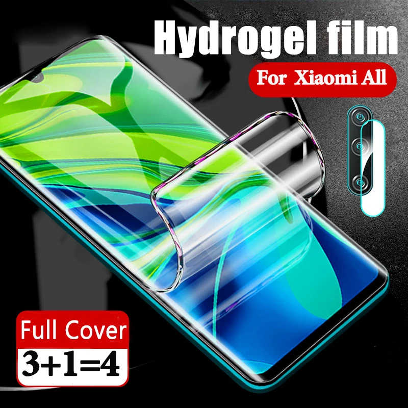 for xiaomi 13 pro Glass For xiaomi 13 Hydrogel Film xiaomi 12t pro 11 lite Soft Glass Screen Protector for Mi 10T mi11 11T pro