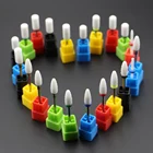 Электрическая дрель 2019, 27 типов, аксессуар для маникюра, керамическая фреза, инструмент для дизайна ногтей, керамический сверло для ногтей