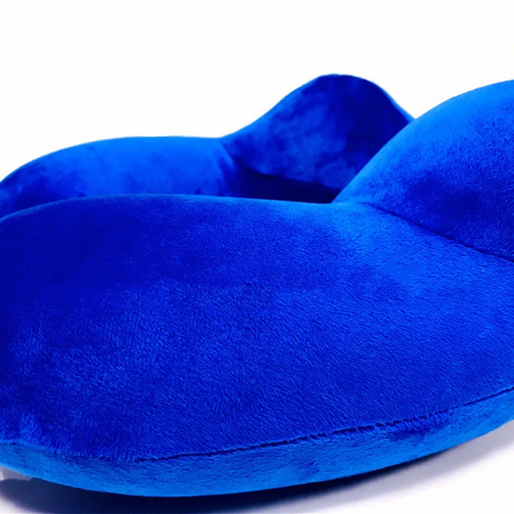 U образная подушка для шеи воздушная надувная шейный корсет расслабляющая боль в