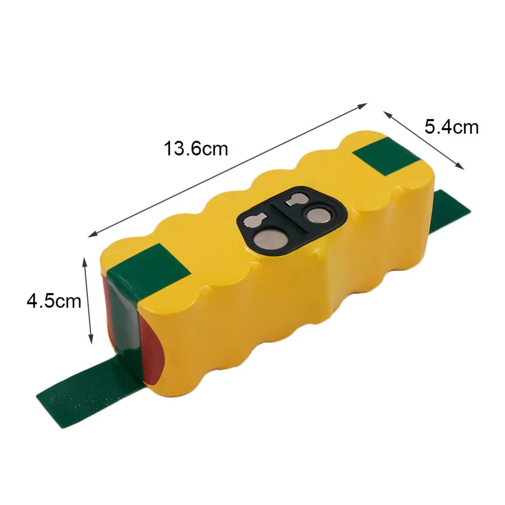 

Vacuum Cleaners Rechargeable Battery 14.4V 4500mAh Ni-MH for iRobot Roomba 500 520 530 531 555 560 600 780 700 780 770 800 880