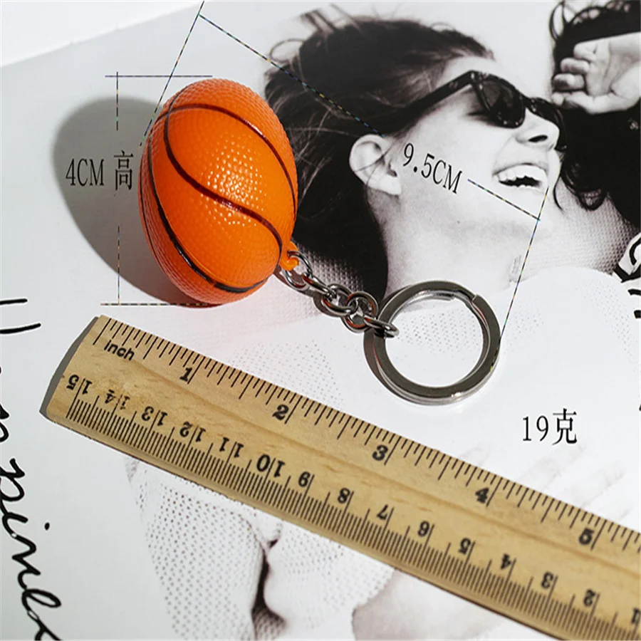 5 шт./лот кулон в виде баскетбольного мяча Брелок Детские День Святого Валентина