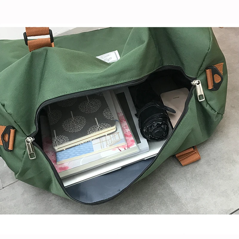 Jiessie&Angela Travel Bags Hand Luggage For Women Storage Bag Casual Men Large Capacity Travel Handbag Waterproof Weekend Bags