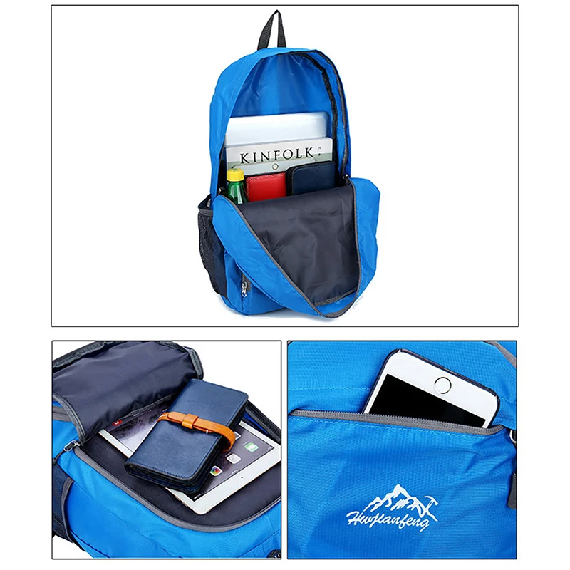 Новый Уличный рюкзак для мужчин и женщин модели сумок сверхлегкая складная сумка