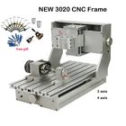 LY Новый DIY рама станка с ЧПУ комплект 3020 CNC рамка Собранный мини фрезерный станок с ЧПУ Токарный станок 2030 запасные Запчасти с концевой выключатель