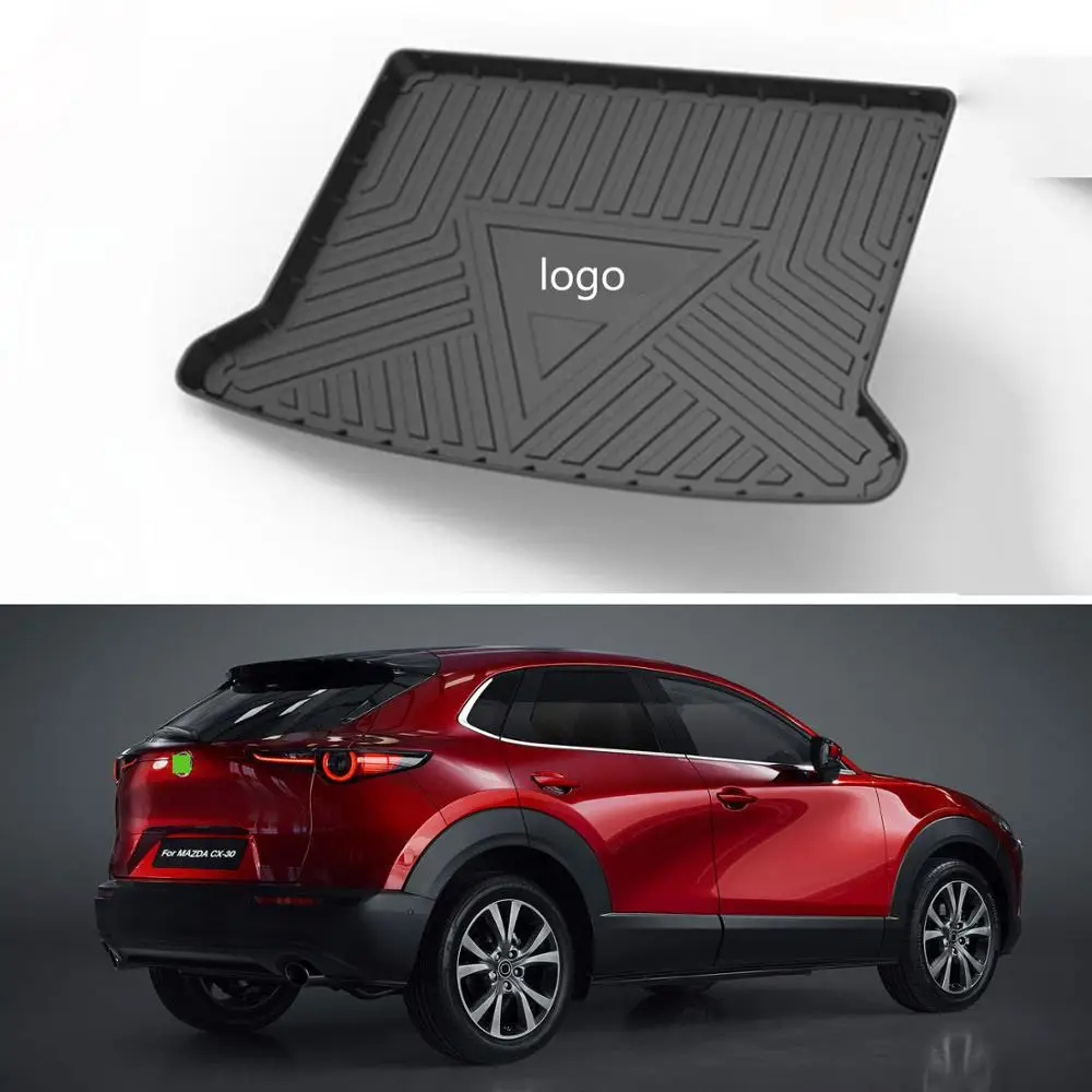 

Trunk Mat For Mazda CX30 CX-30 2020 2021 2019 Interior Modification Car Accessories Stereoscopic Tail Pad Decoration