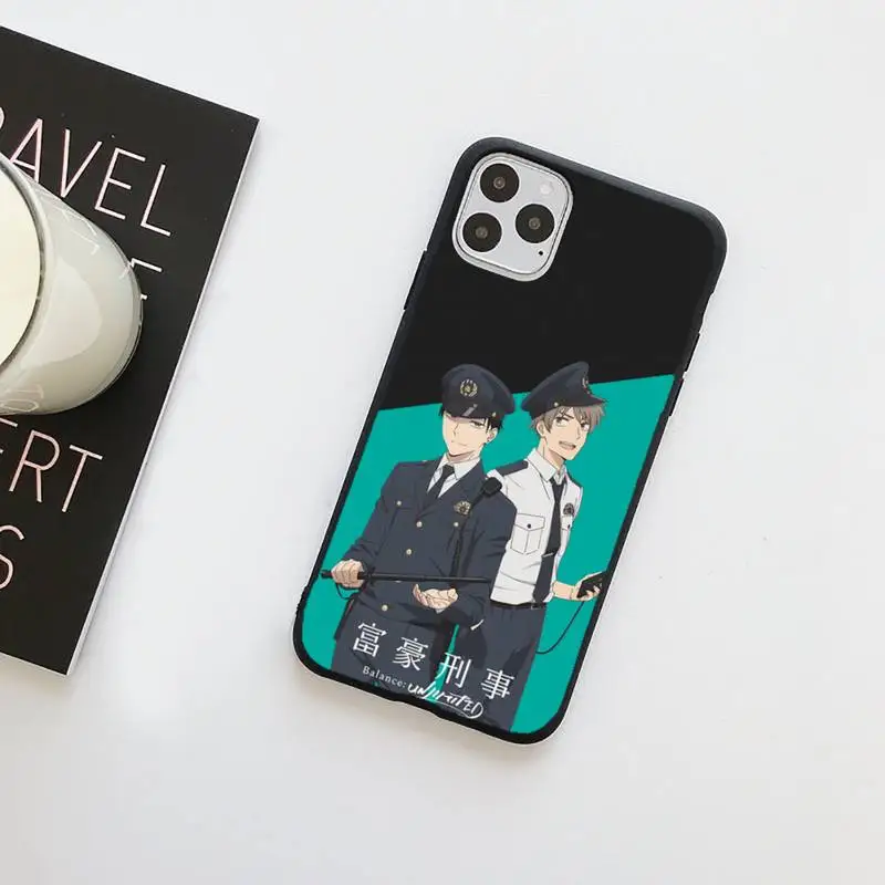 

anime Balance UNLIMITED Phone Case for iPhone 11 12 pro XS MAX 8 7 6 6S Plus X 5S SE 2020 XR Soft silicone