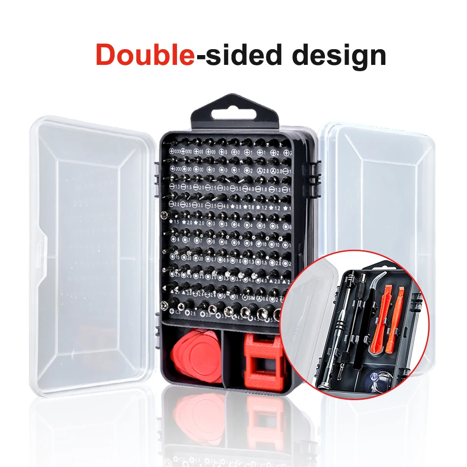 

112 in 1 Screwdriver Set Magnetic Screwdriver Bit Multi Mobile Phone Repair Tools Kit Electronic Device Hand Tool