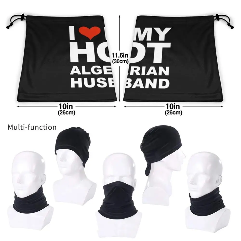 Я люблю моего горячего мужа алжирский брак жена Алжир 3D бандана обогреватель