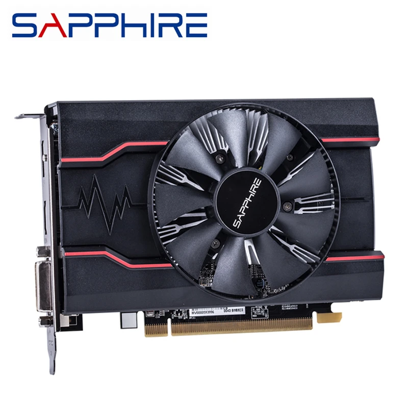 

Оригинальная Видеокарта SAPPHIRE RX 550 2 Гб GPU AMD Radeon RX550 2 ГБ GDDR5 графические карты для настольного ПК Компьютерная игровая карта PCI-E X16