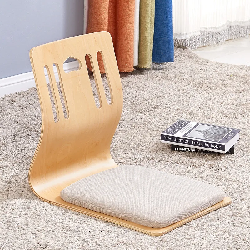 Японское кресло без глаз из фанеры мебель для гостиной Азиатский традиционный