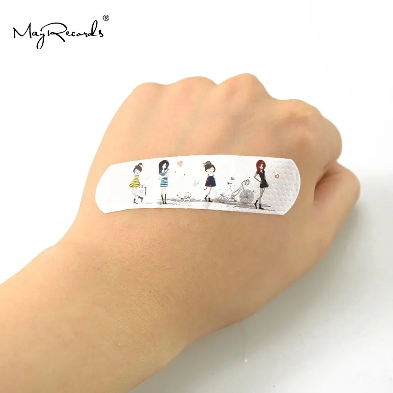 Бесплатная доставка 50 шт мультфильм PE водонепроницаемый девушки леди стиль