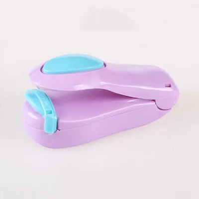 1Pc 4 Colors Portable Mini Sealer Sealing Machine for Plastic Bags Food Preservation Storage Hand Press Bag Pack | Дом и сад