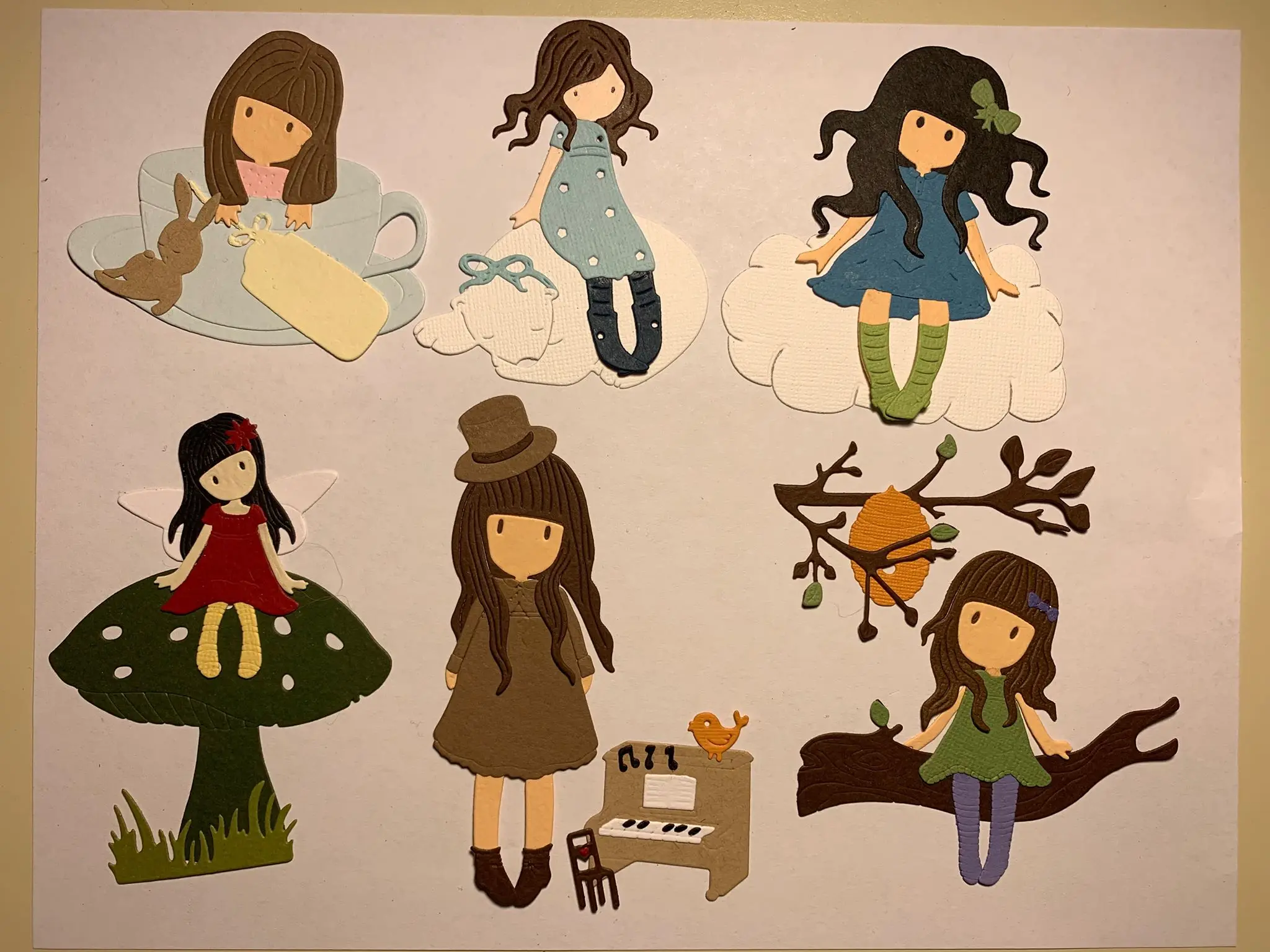 Металлические ножи для вырезания рамок, ремесла и скрапбукинга, шаблоны фигур для кукол девочек, искусство декораций.