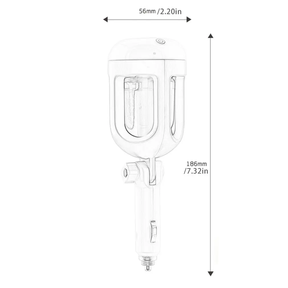 

Car Steam Air Humidifier Aroma Diffuser Mini Air Purifier Aromatherapy Essential Oil Diffuser Mist Maker Fogger