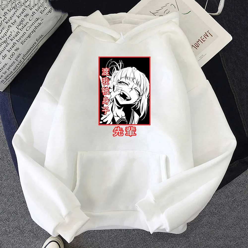

Hoodie Women Looes Colors 12 Anime Streetwears Gothic Vintage Style Harajuku Kawaii Hip Hop Trendy Oversized Sweatshirts Korean