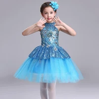 shinny sequined communication elegant childrens dresses in the form of a flower girl dresses girls ball gown for wedding party