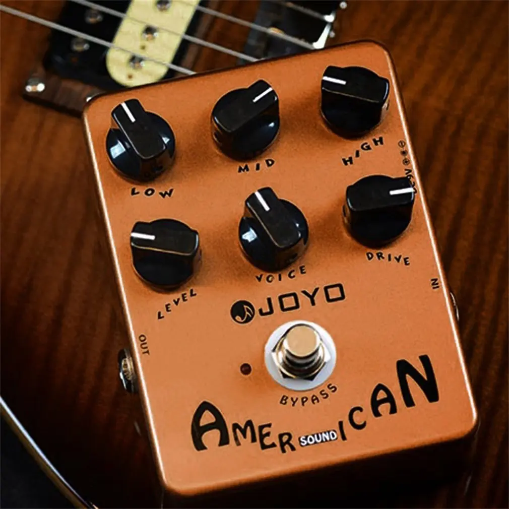 JOYO гитарный усилитель имитатор эффектов педаль искажений VOX Fander Marshall MESA Boogie True