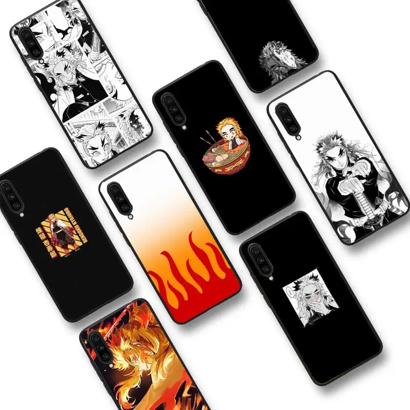 

Kyojuro Rengoku Kimetsu no Yaiba Anime Phone Case For Xiaomi mi9 mi8 F1 9SE 10 lite Pro Coque for note 2 MIX max 3