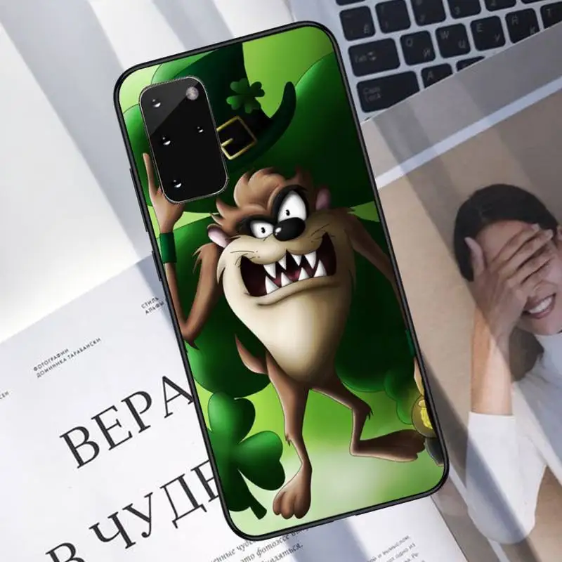 

Looney Tunes Tasmanian Devil Taz Coque Phone Case For Samsung A40 A31 A50 A51 A71 A20E A20S S8 S9 S10 S20 Plus note 20 ultra