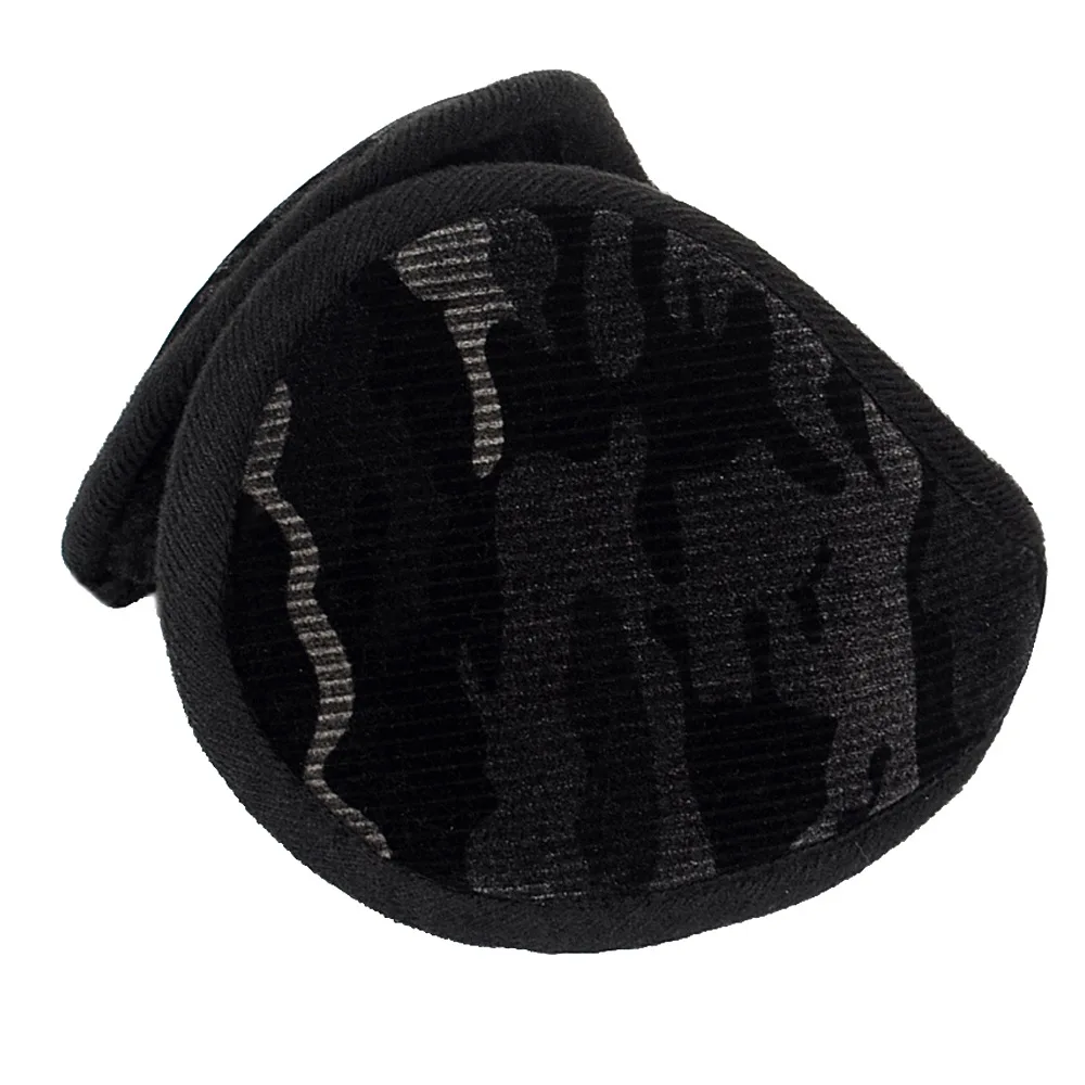 Модные камуфляжные наушники мужские зимние теплые меховые защитные аксессуары