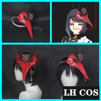 game genshin impact cosplay diy headgear sara eva mask anime project accessories halloween headband kids toys xmas gift