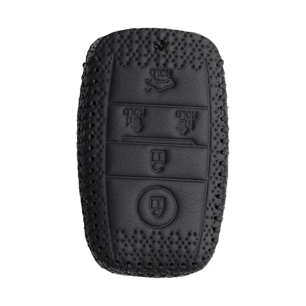 Black no keychain Чехол для ключей для kia Carnival Grand Sorento Sedona MPV бесключевая Крышка для пульта дистанционного управления брелок для ключей сменный брелок для автомобиля Стильный чехол для ключей - Название цвета: Black no keychain