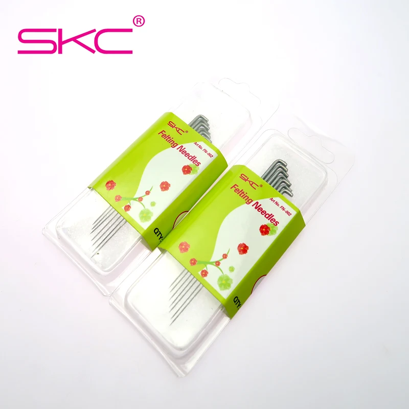 Высококачественные войлочные иглы SKC 7 шт./компл. для шерстяной вышивки хобби