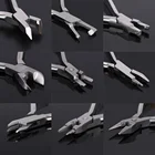 Плоскогубцы для торцевой резки, Стоматологические Ортодонтические Плоскогубцы из нержавеющей стали, стоматологические инструменты, стоматологические лабораторные щипцы, нить