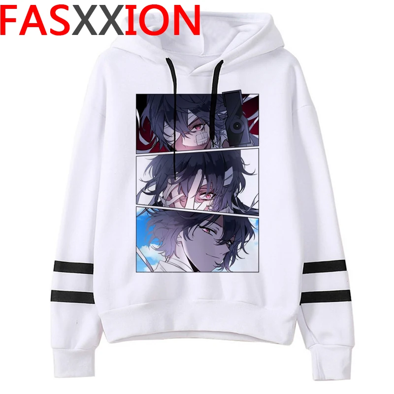 

Толстовка Bungou с изображением бродячих собак, мужские свитшоты в стиле аниме, одежда в стиле хип-хоп