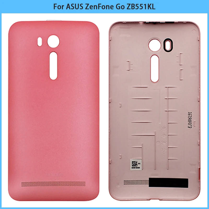 Новый задний корпус ZB551KL для ASUS ZenFone Go Пластиковая Крышка батарейного отсека