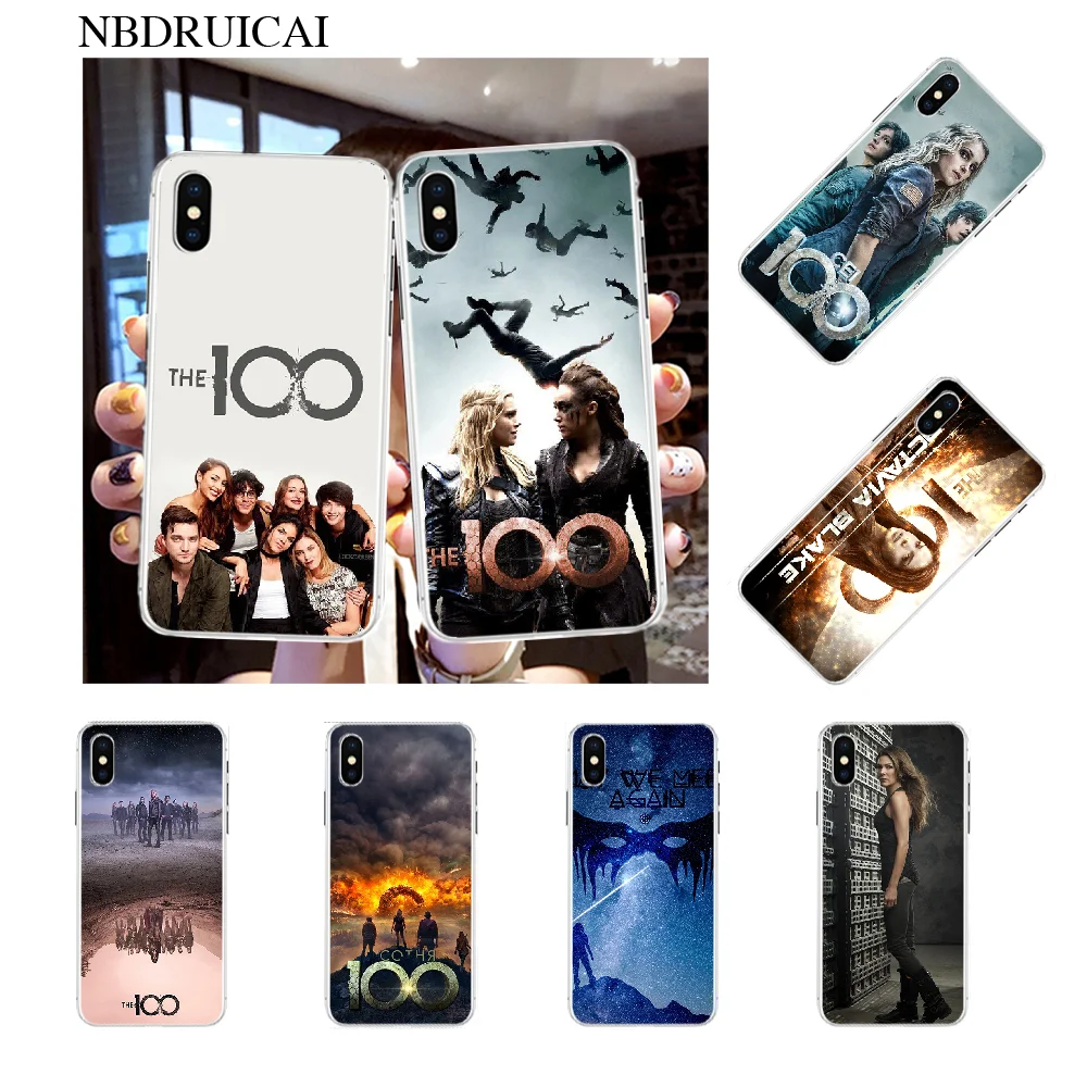 NBDRUICAI TV Show The 100 сто DIY чехол для телефона с принтом iPhone 11 pro XS MAX 8 7 6 6S Plus X 5S SE XR
