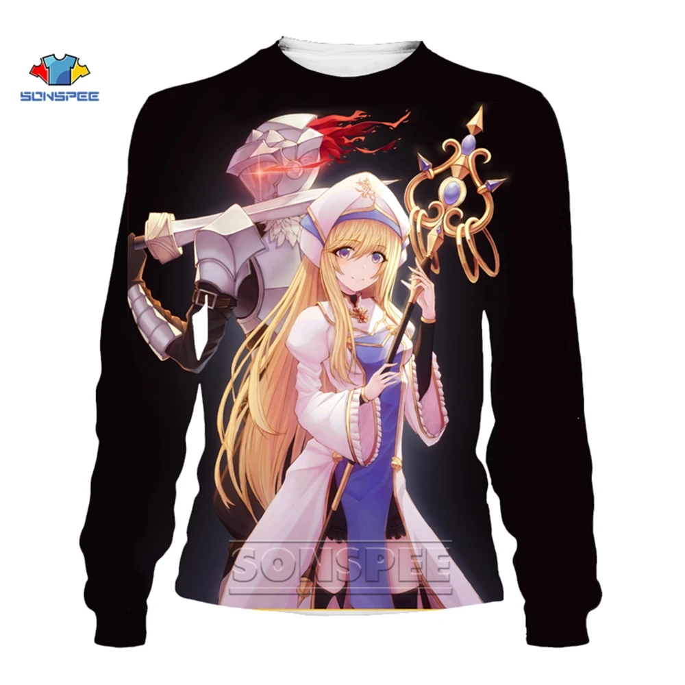 SONSPEE 2020 Демисезонный мужские Гоблин убийца толстовки с капюшоном свитшоты для 3D принт японский стиль