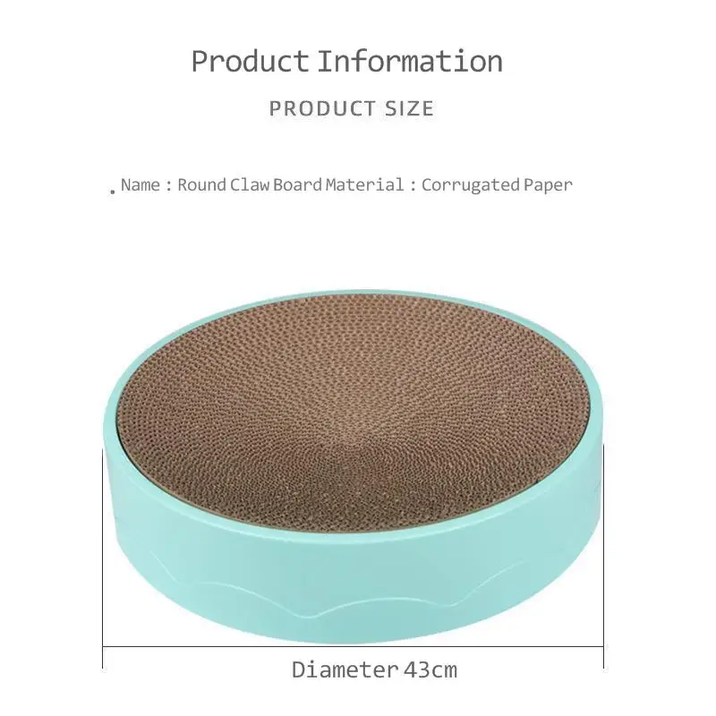 

Pet Supplies Cat Bowl Cats Claw Board Pet Cat Nest Cats Toys Cat Claw Board Corrugated Paper Grinding Claw Board Self Hi