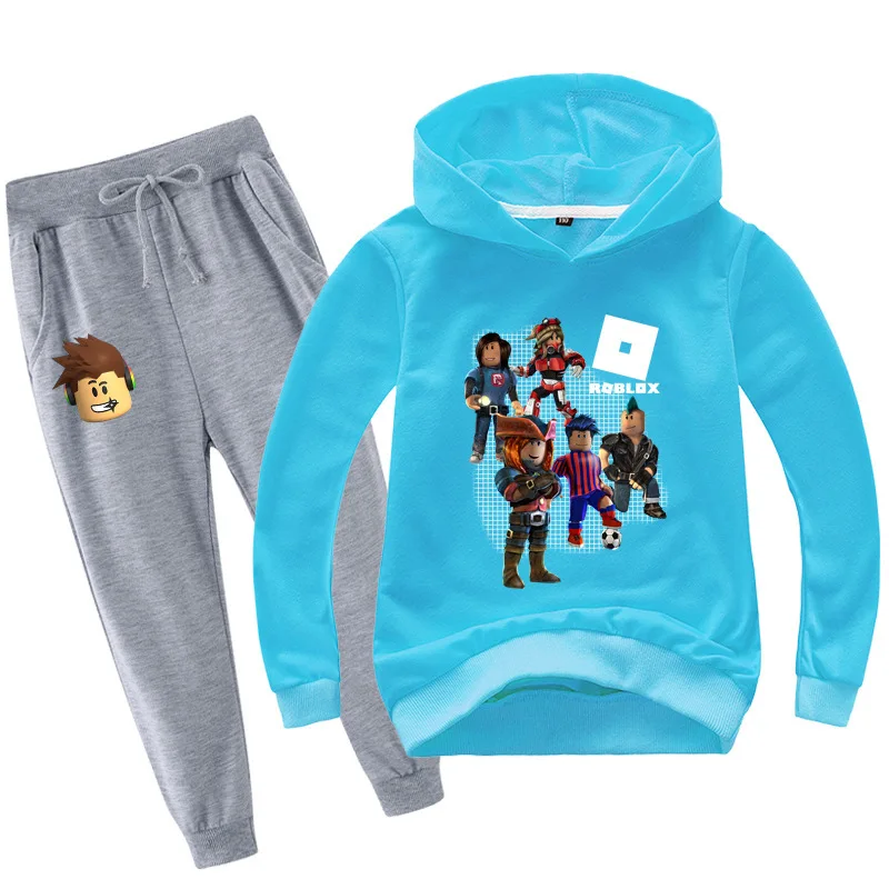 

AutumnChildren's Clothing Sets Boys And Girls Sports Suits Spring Sweatshirt Hoodie Outdoor Causal tracksuit 2 Pi ece Set 2-16Y