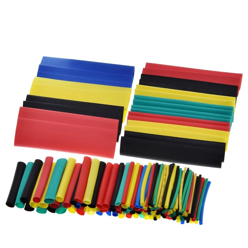 Комплект разнообразных термоусадочных трубок полиолефиновые трубки с