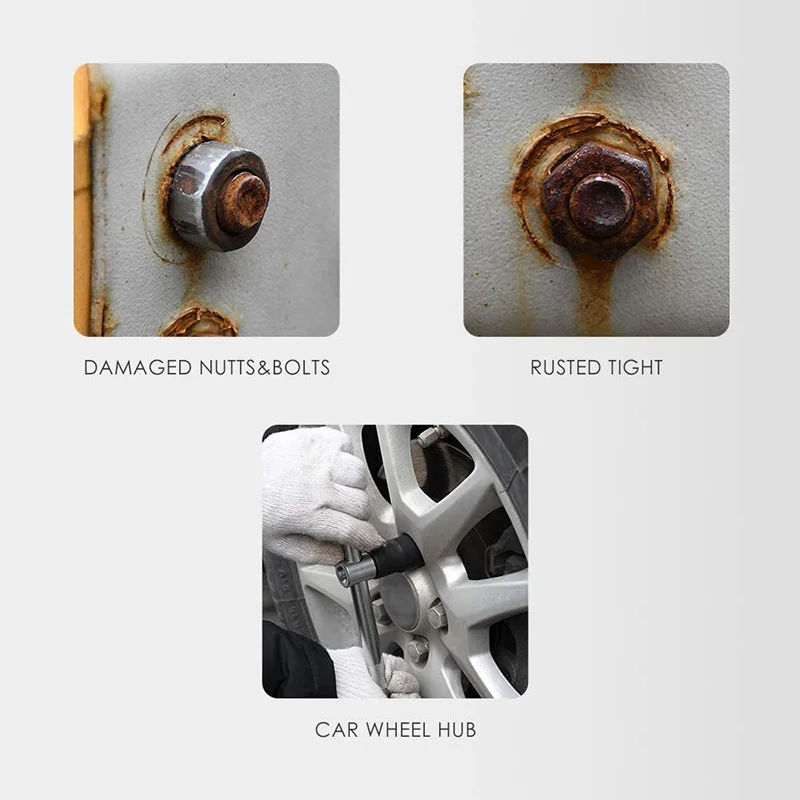 Набор гаек для удаления ударных болтов GTBL 13 шт. Инструмент извлечения набор