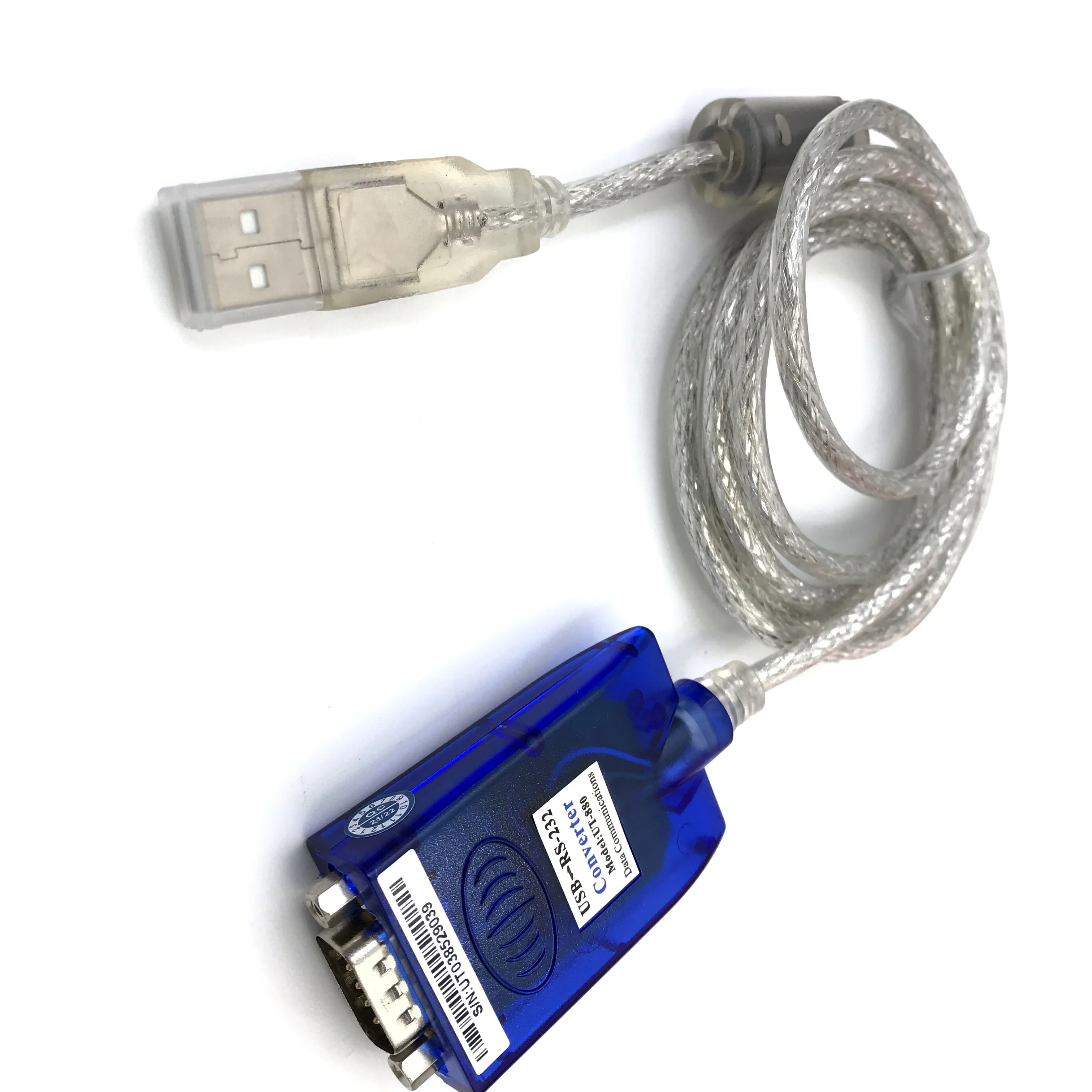 USB к DB9 последовательный RS232 адаптер FTDI FT232RL чипсет кабель vs UT-880 магнитное кольцо