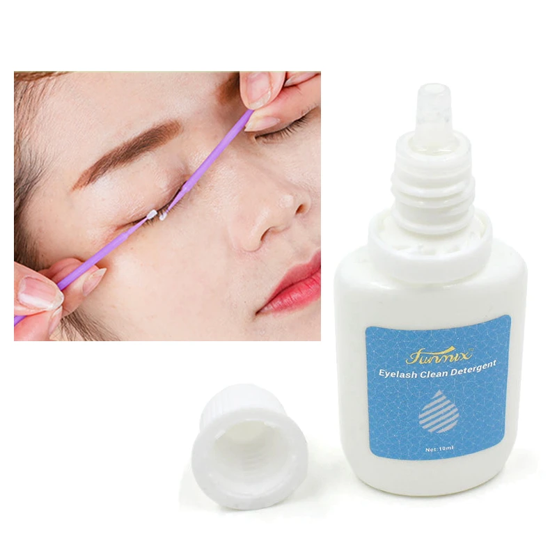 Прививка ресниц очищающая жидкость для удаления клея Очищающая Индивидуальные