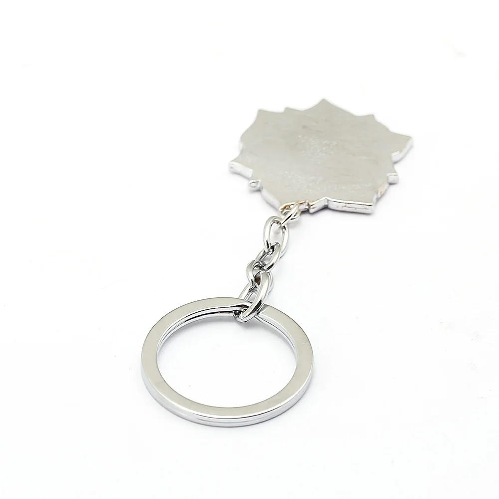 Цепочка для ключей с подвеской в виде цветка розы | Украшения и аксессуары