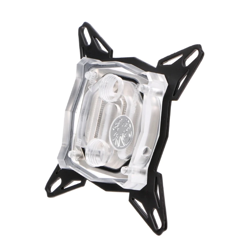 Блок водяного охлаждения ПК с внутренним каналом основания G1/4 &quotдля процессора