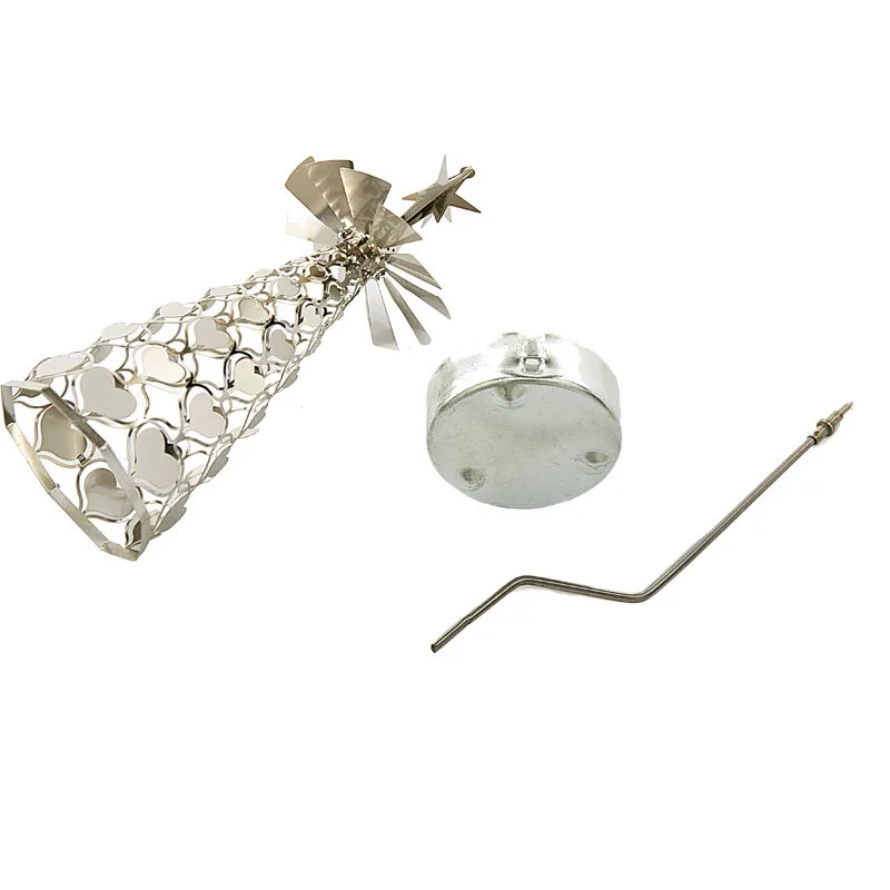 Креативный декоративный подсвечник миниатюрная модель Настольный с вращающимся