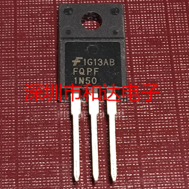 

FQPF1N50 TO-220F 500V 0.9A