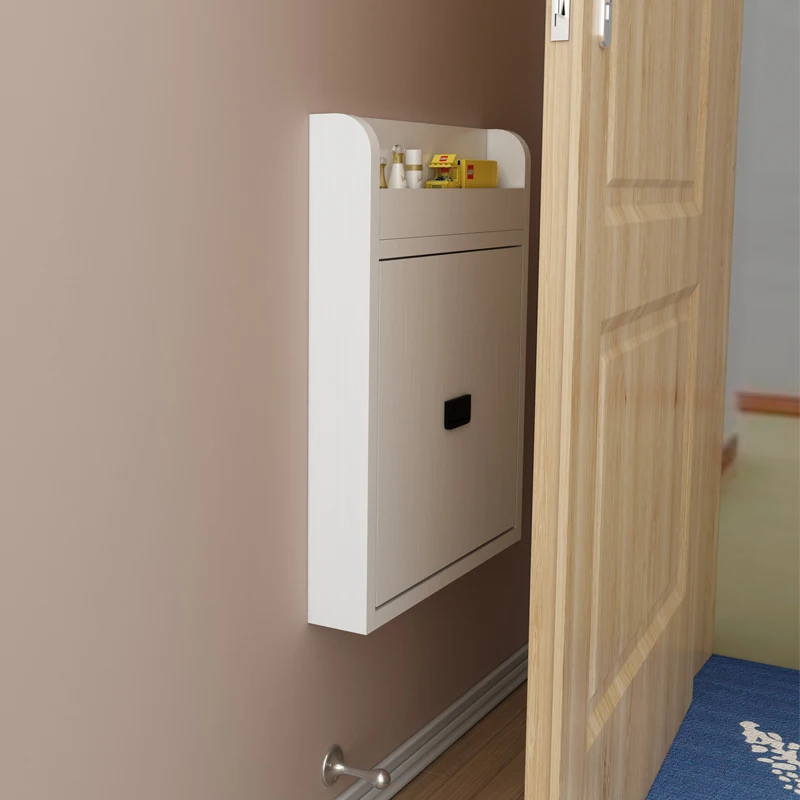 Ультратонкий настенный стул для ванной комнаты деревянная мебель