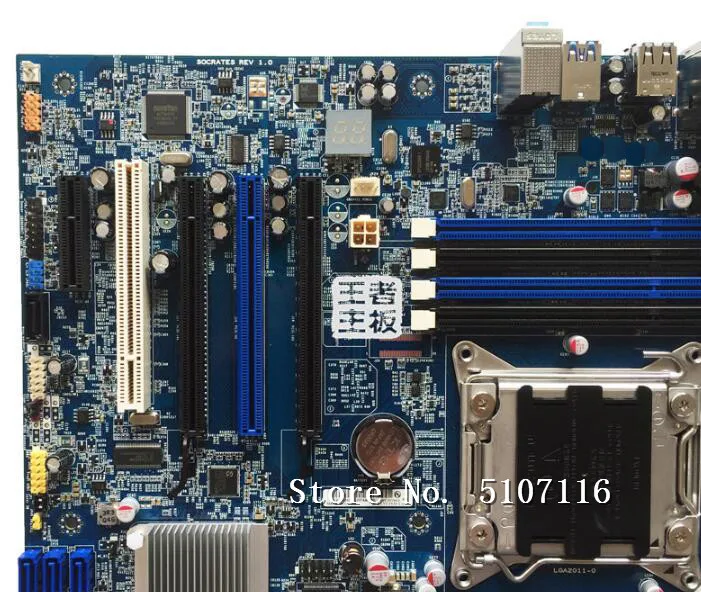 Высококачественная настольная материнская плата для S30 блок питания ATX C602 X79 одноплатный 03T8420 будет испытания перед отправкой