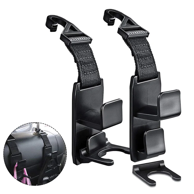 Вешалка для кошелька подголовник крючок органайзер автомобильного сиденья за
