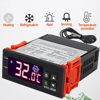 stc 1000 stc 3000 digital thermostat temperature controller led thermometer sensor hygrometer relay thermoregulator 12v 24v 220v