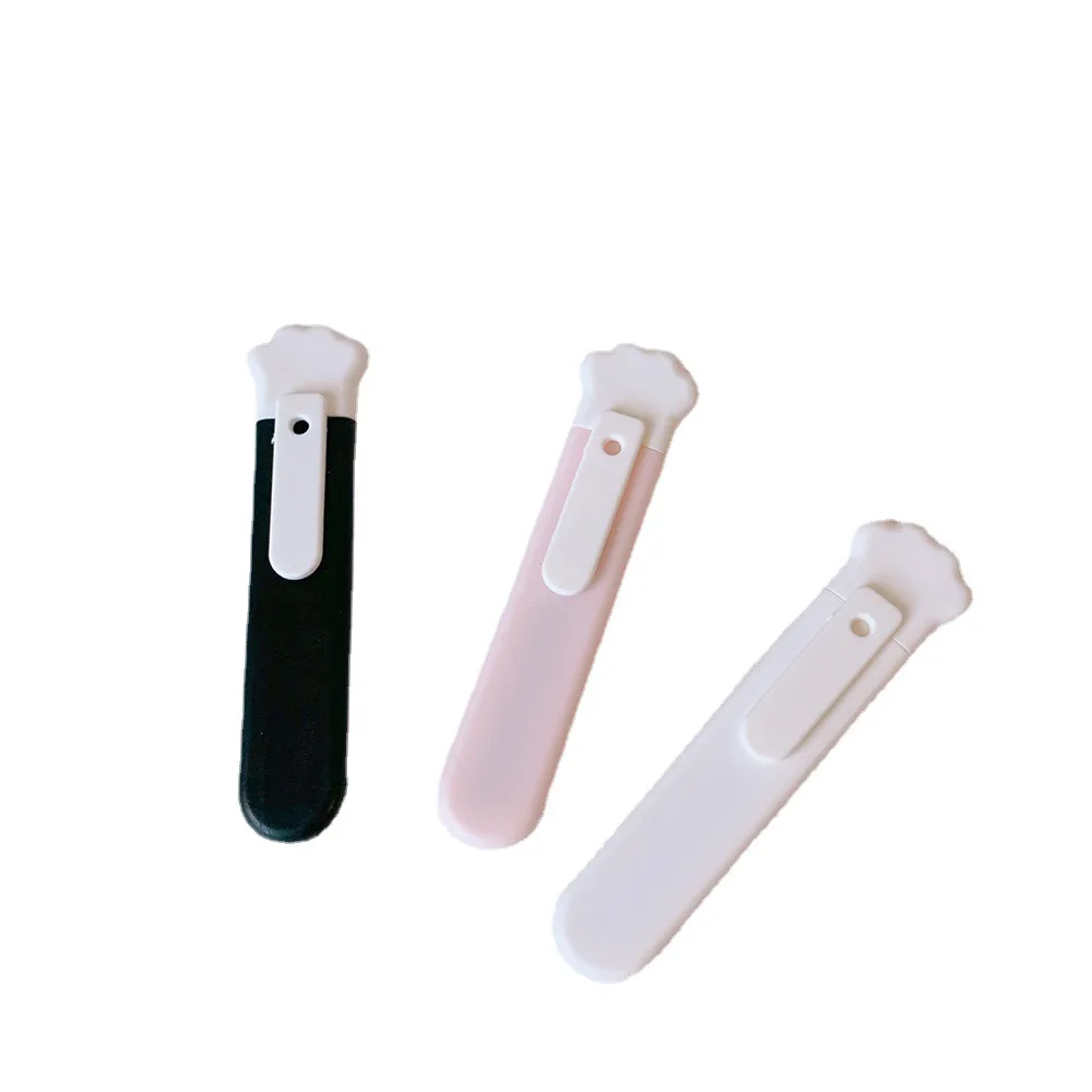 1 шт. милый розовый кошачьи лапки для девушек из сплава мини портативный конверт с