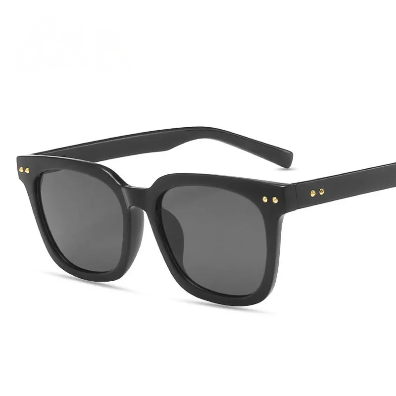 

square Sunglasses Women Men 2021 Brand Deisgner Thick edge Vintage Sun Glasses Ladies Fashion Leopard Shades Sexy Eyewear