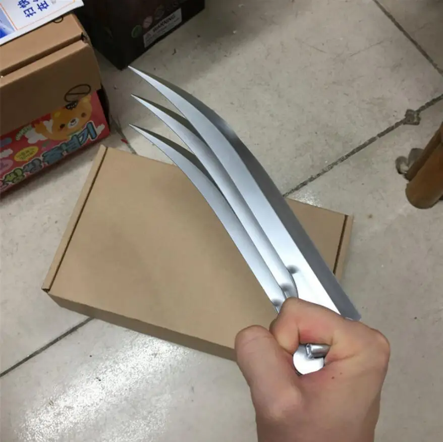 2 шт./компл. 1: 1 коготь когти Косплей лезвие Опора лапа супер герой оружие Модель