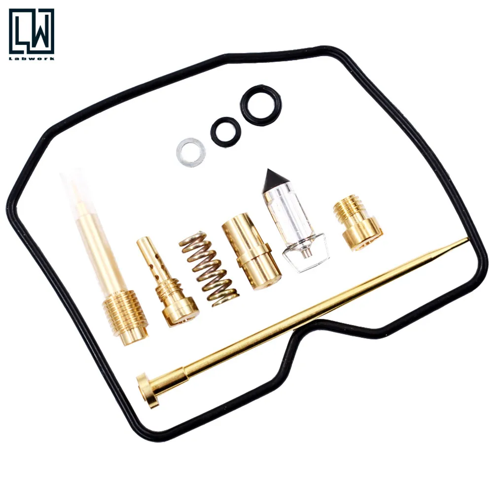 

Carb Rebuild Kit для 1987-2007 Kawasaki KLR650 Карбюратор Ремонтный комплект новый